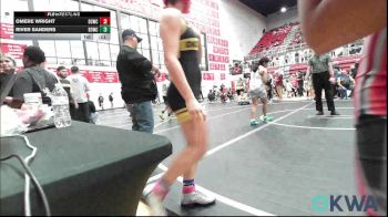 132-146 lbs Rr Rnd 1 - Kenzie Hartfield 2, OKC Saints Wrestling vs Quetzali Salas, Standfast