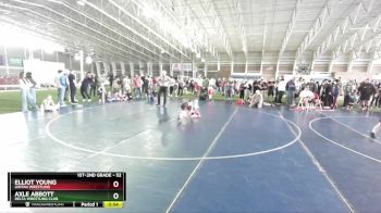 52 lbs Cons. Round 2 - Axle Abbott, Delta Wrestling Club vs Elliot Young, Uintah Wrestling