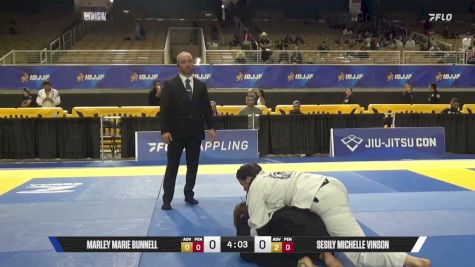 Sesily Michelle Vinson vs Marley Marie Bunnell 2026 Pan Jiu Jitsu IBJJF Championship