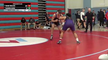 175 lbs Cons. Round 2 - Kaiden Hare, Sierra Vista vs Rage Wilcox, Durango