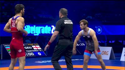 55 kg Finals 1-2 - Eldaniz Azizli, Azerbaijan vs Nugzari Tsurtsumia, Georgia