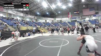 132 lbs Consi Of 16 #2 - Liam Sanchez, Bennett WC vs Jason Booker, Victory WC-Central WA