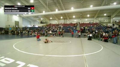 46 lbs Round 2 - Tayzlee Webster, Ravage vs Reagan Duling, Charger Wrestling Club