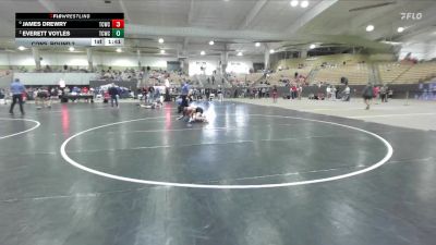 100 lbs Cons. Round 2 - Everett Voyles, Sumner Co Wrestling Club vs James Drewry, Wave Wrestling Club