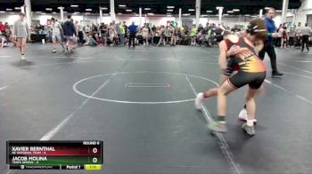 84 lbs Round 6 (8 Team) - Jacob Molina, Terps Xpress vs Xavier Bernthal, NC National Team