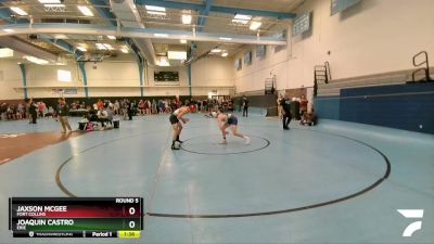 136-139 lbs Round 5 - Jaxson McGee, Fort Collins vs Joaquin Castro, Erie