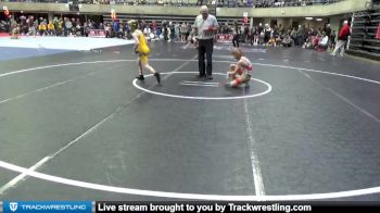 80 lbs Cons. Round 2 - Alex Kuderer, LAW vs Ben Pece, Mukwonago Wrestling Club