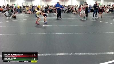 60 lbs Placement (4 Team) - Dylan Blankenship, Virginia Partriots vs Lucas Spicer, Kraken White