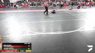72 lbs Cons. Round 2 - Sam Klein, Two Rivers Raiders vs Kyron Smith, Parkview Youth Wrestling