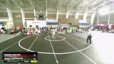 74 lbs Champ Round 1 (16 Team) - Hudson Proctor, South Central Utah vs Quincy Nanquilada, Mat Demons