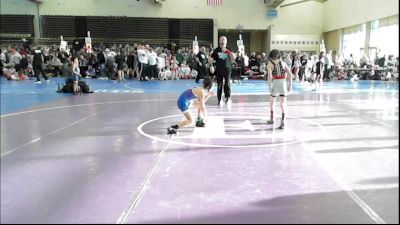 65 lbs Rr Rnd 5 - Wyatt Mathe, Warhawks - ESC vs Jacob Southwick, American MMAW - ESC