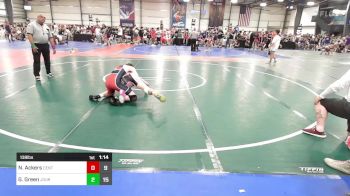 138 lbs Rr Rnd 3 - Noah Ackers, Central MD Wrestling vs Greg Green, Journeymen Wrestling Black