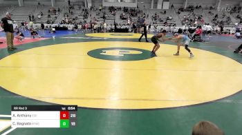 110 lbs Rr Rnd 3 - Asher Anthony, East Coast Elite vs Chase Bagnato, Forge Lynch/Stiltner