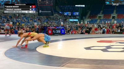 113 lbs Champ. Rd Of 16 - Mason Moody, WI vs Bradley Bauman, OH