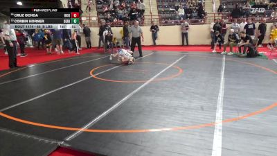 85_B lbs Round Of 32 - Cruz Ochoa, Richland vs Corbin Horner, Derry