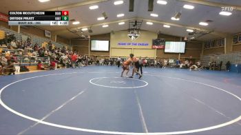 285 lbs Cons. Round 3 - Dryden Pruitt, Unattached vs Colton Mccutcheon, Doane