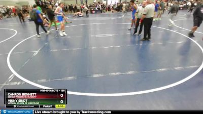 138 lbs Champ. Round 1 - Camron Bennett, Sebolt Wrestling Academy vs Vinny Sindt, Victory School Of Wrestling