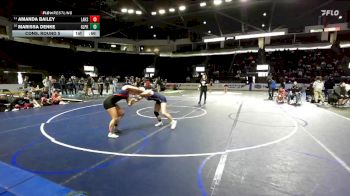 Girls 145 lbs Cons. Round 5 - Marissa Denke, Glacier Peak (Girls) vs Amanda Bailey, Lakes (Girls)