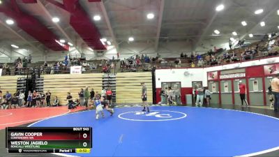 55-61 lbs Round 2 - Gavin Cooper, Contenders WA vs Weston Jagielo, Roncalli Wrestling