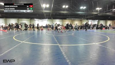 96 lbs Rr Rnd 3 - Casin Gonzales, All American Wrestling vs Lucas White, Unattached