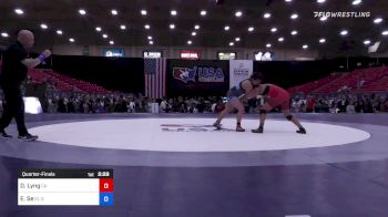 65 lbs Quarterfinal - Destiny Lyng, California vs Emily Se, El Dorado Hills Wrestling Club