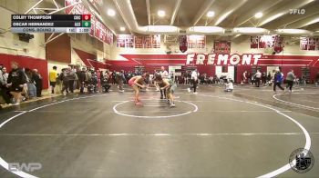 190 lbs Cons. Round 3 - Colby Thompson, Chico vs Oscar Hernandez, Alisal