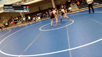 184 lbs Semifinal - Banks Love, Western Wyoming College vs Jack Doughty, Southeast Community College