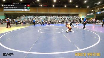 108 lbs Semifinal - Jack Holman, JWC vs Rhett Arsenault, Warriors Of Christ Wrestling