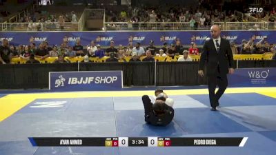 Pedro Diega vs Ayan Ahmed 2026 Pan Kids Jiu-Jitsu IBJJF Championship