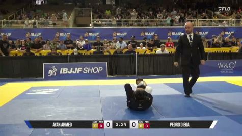 Pedro Diega vs Ayan Ahmed 2026 Pan Kids Jiu-Jitsu IBJJF Championship