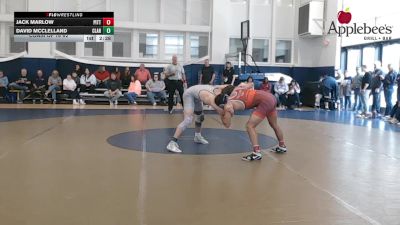 149 lbs Consi Of 16 #2 - Jack Marlow, Pittsburgh - UNATT vs David McClelland, Clarion