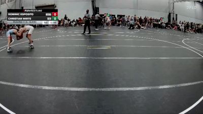120 lbs Round 4 (6 Team) - Dominic Esposito, Maryland Mallets vs Christian Wirts, Revival