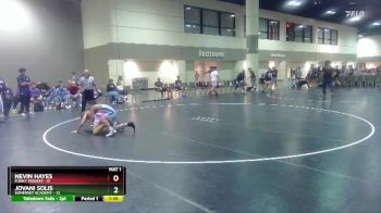 120 lbs Round 2 (16 Team) - Jovani Solis, Somerset Academy vs Nevin Hayes, Funky Monkey