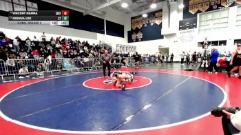150 lbs Cons. Round 2 - Vincent Hanna, Servite vs Joshua Lee, South Torrance