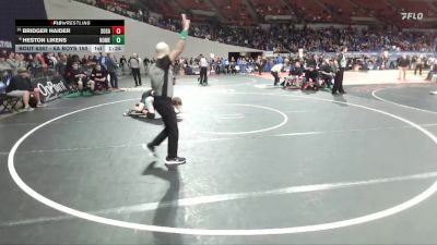 6A Boys 150 lbs Quarterfinal - Bridger Haider, South Salem Boys vs Heston Likens, North Medford Boys