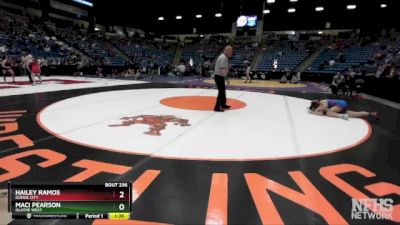 135 lbs Semifinal - Maci Pearson, Olathe West vs Hailey Ramos, Dodge City