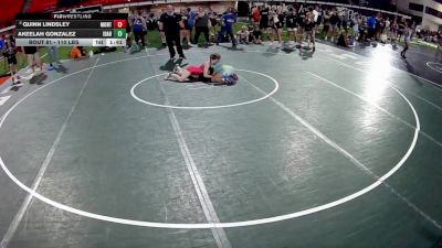 110 lbs Champ. Round 1 - Quinn Lindsley, Montana vs Akeelah Gonzalez, Idaho
