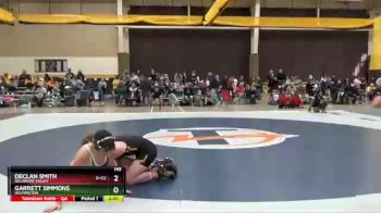 149 lbs Cons. Round 3 - Garrett Simmons, Wilmington vs Declan Smith, Delaware Valley
