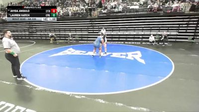 6A 235 lbs Cons. Round 3 - Lauren Hatch, Copper Hills vs Jayda Angulo, Layton