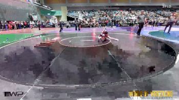68 lbs 3rd Place - Mckenzie Andrion, Beaver Dam RTC vs Leeliah Torres, Crusader Wrestling