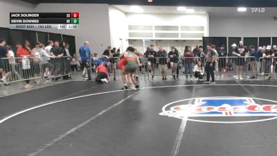190 lbs Round Of 64 - Jack Solinger, SC vs Devin Downes, NY