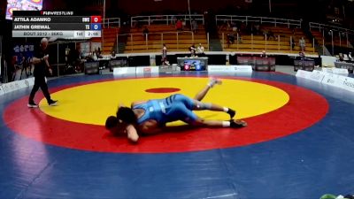 86kg Round 3 - Attila Adamko, OXEL Wrestling Club vs Jathin Grewal, Team Xtreme
