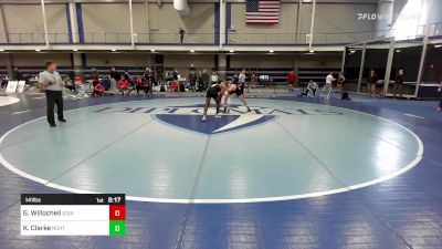 141 lbs Final - Gabe Willochell, Edinboro vs Kizhan Clarke, North Carolina