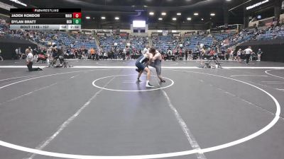 157 lbs Champ. Round 2 - Jaden Kondor, Waldorf (Iowa) vs Dylan Bratt, Central Oklahoma