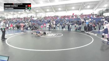 126 lbs Quarterfinal - Camden Caufield, Roy vs Finn Jensen, Timpanogos