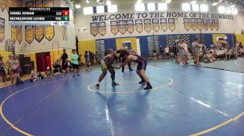 190 lbs Quarters & Wb (16 Team) - Michelesone Lucien, Palm Harbor WC vs Joenel Roman, Soldier City