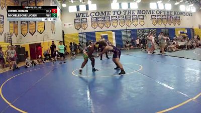 190 lbs Quarters & Wb (16 Team) - Michelesone Lucien, Palm Harbor WC vs Joenel Roman, Soldier City