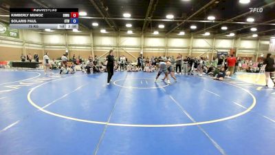 75 kg Rr Rnd 1 - Kimberly Munoz, South Hills Wrestling Academy - GHSE vs Solaris Paul, Cordoba Trained - GHSE