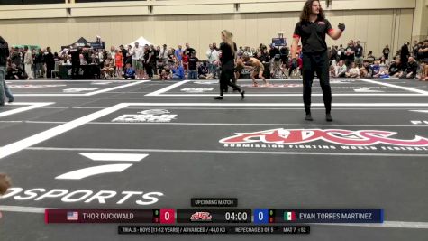 Thor Duckwald vs Evan Torres Martinez 2025 ADCC Orlando Open/Youth Trials