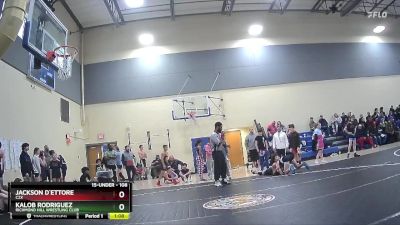 108 lbs Quarterfinal - Kalob Rodriguez, Richmond Hill Wrestling Club vs Jackson D`Ettore, C2X